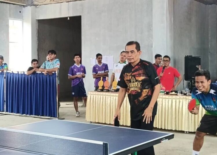 Apresiasi Kontribusi LDII di Bidang Olahraga, Kepala Bakesbangpol Kota Serang Buka Turnamen Tenis Meja