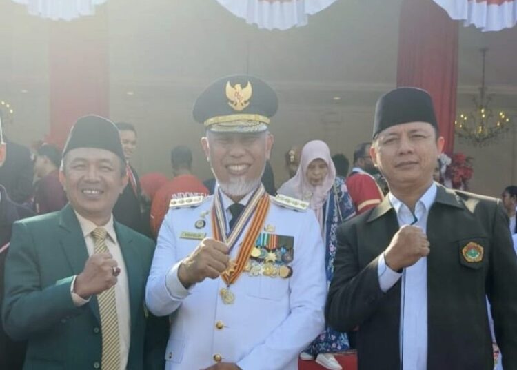 LDII Sumbar Hadiri Undangan Upacara HUT ke-80 RI di Istana Gubernur