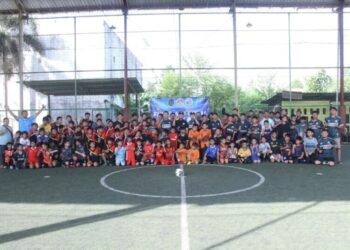 Remaja LDII Antusias Ikuti Festival Futsal Liga Karakter Luhur di Tanah Laut