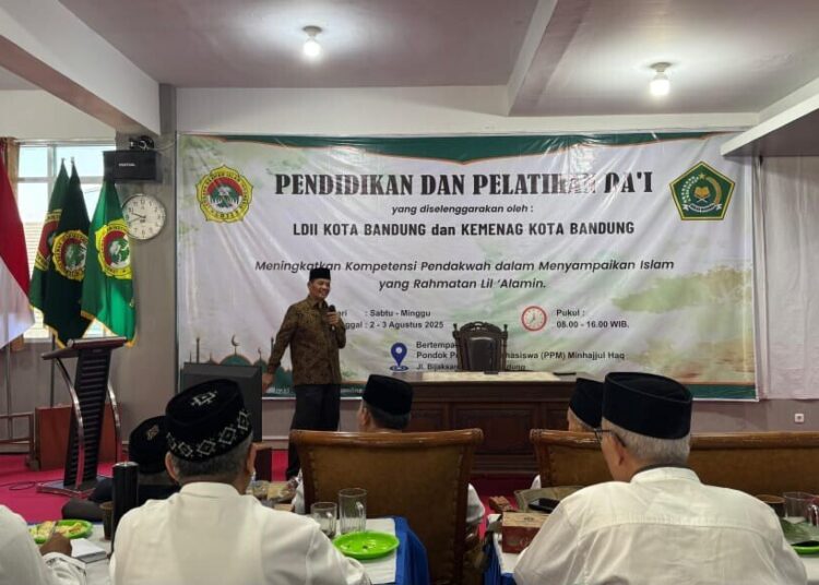 LDII Kota Bandung dan Kemenag Selenggarakan Diklat Da’i untuk Tingkatkan Profesionalisme Pendakwah