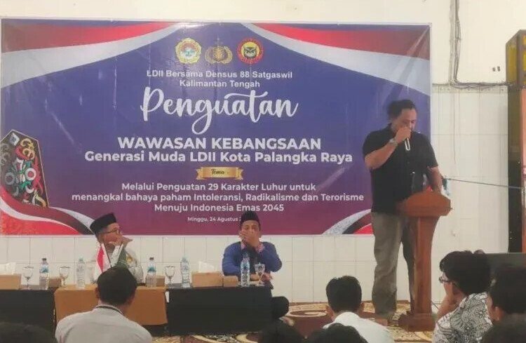Antisipasi Radikalisme dan Intoleransi, Ratusan Pemuda LDII Kota Palangka Raya Ikut Pelatihan Wawasan Kebangsaan
