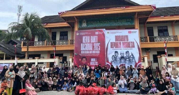 Sambut HUT ke-80 RI, LDII Balikpapan Gelar Kerja Bakti Nasional