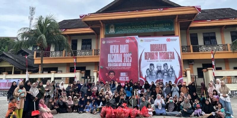 Sambut HUT ke-80 RI, LDII Balikpapan Gelar Kerja Bakti Nasional