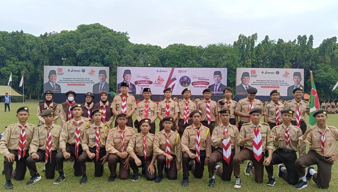 SAKO SPN Ikut Sukseskan Upacara Hari Pramuka ke-64 dan Pembukaan PPBK Nasional 2025