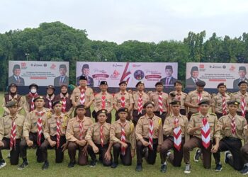 SAKO SPN Ikut Sukseskan Upacara Hari Pramuka ke-64 dan Pembukaan PPBK Nasional 2025