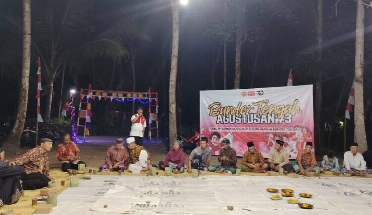 Saat Malam Tirakatan HUT RI, LDII Galur Dukung Penguatan Kerukunan Warga