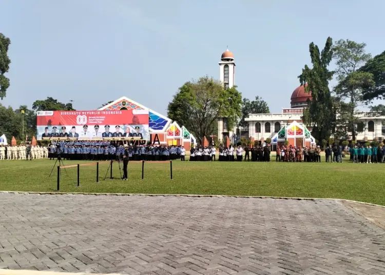 LDII Rayakan HUT RI Bersama Pemkot Subang dengan Upacara Bendera