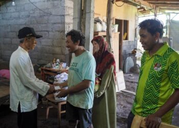Tanggap Bencana, LDII Bali Salurkan Bantuan pada Korban Banjir