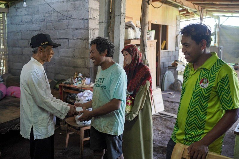 Tanggap Bencana, LDII Bali Salurkan Bantuan pada Korban Banjir