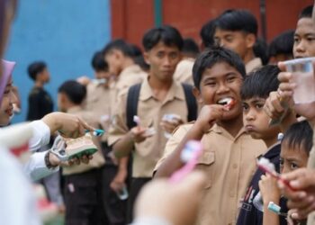 Santri Ponpes Arroyan Terima Edukasi Kesehatan Gigi dari PDGI Bangka Belitung