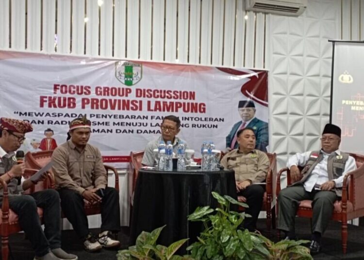 Hadiri FGD FKUB, LDII Lampung Dukung Pencegahan Paham Intoleran dan Radikal