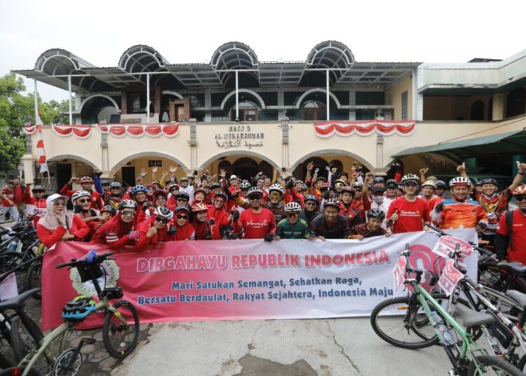 LDII Cimahi Gelar Gowes Kemerdekaan Rayakan HUT RI ke-80