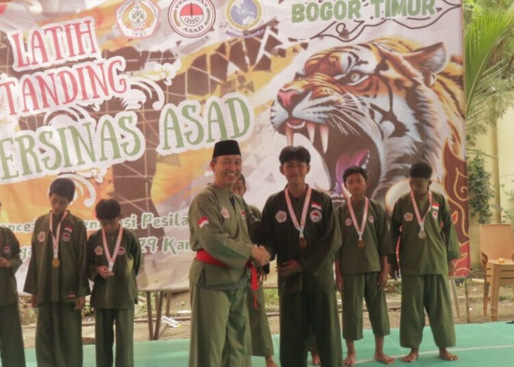 Persinas ASAD Bogor Gelar Latih Tanding Pencak Silat