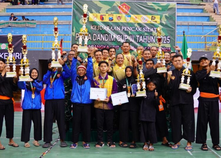 Ponpes Wali Barokah Juara Umum Kejuaraan Pencak Silat Dandim 0809 Cup III 2025