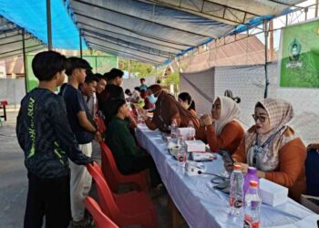 LDII Sultra dan Dinkes Kendari Gelar Cek Kesehatan Gratis, Targetkan 500 Peserta