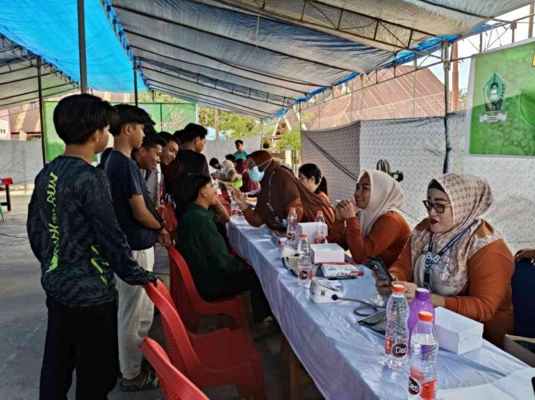 LDII Sultra dan Dinkes Kendari Gelar Cek Kesehatan Gratis, Targetkan 500 Peserta