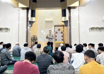 Perkuat Kamtibmas di Tamalate, Polrestabes Makassar dan Warga LDII Gelar Safari Subuh