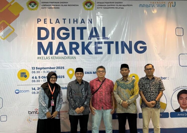 LDII Kota Tangerang dan Tangsel Gelar Pelatihan Digital Marketing Tingkatkan Kompetensi Generasi Muda
