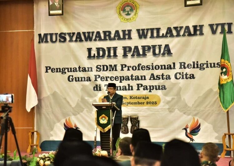 Buka Muswil LDII Papua, Gubernur Dorong LDII Papua Sukseskan Asta Cita dan Perkuat UMKM