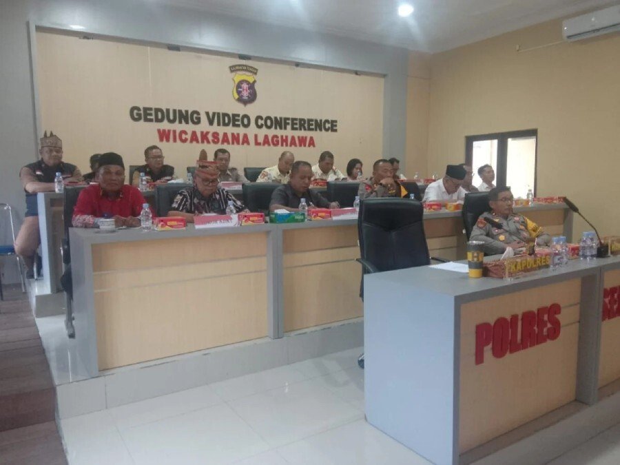 LDII Seruyan Ikuti Diklat Kepemimpinan Polri Online di Polresta Seruyan