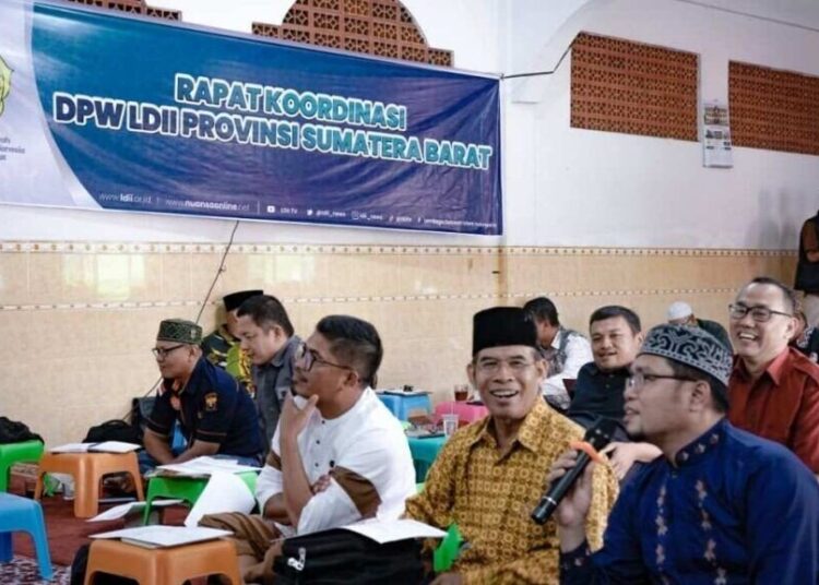 Tindaklanjuti Hasil Rakornas, LDII Sumbar Helat Rapat Koordinasi