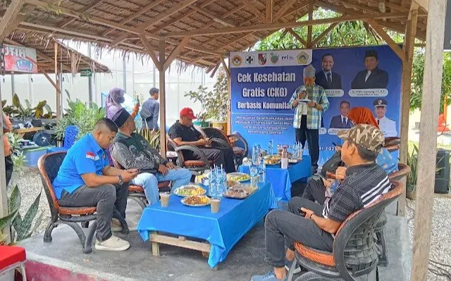 Dinkes Kota Pekanbaru Gelar Cek Kesehatan Gratis Berbasis Komunitas
