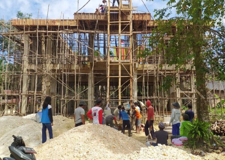 LDII Suka Damai dan Warga Gotong-Royong Bangun Masjid
