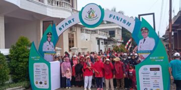 Ribuan Warga LDII Mojolaban Ikuti Jalan Sehat Sumpah Pemuda