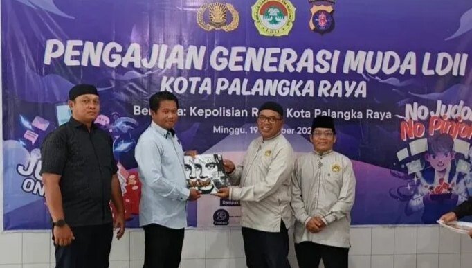 LDII dan Polresta Palangka Raya Ingatkan Generasi Muda Bahaya Judi Online dan Pinjol