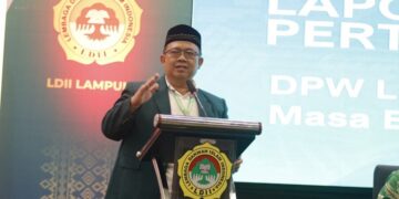 Muswil VIII Tetapkan Muhammad Aditya Sebagai Ketua LDII Lampung