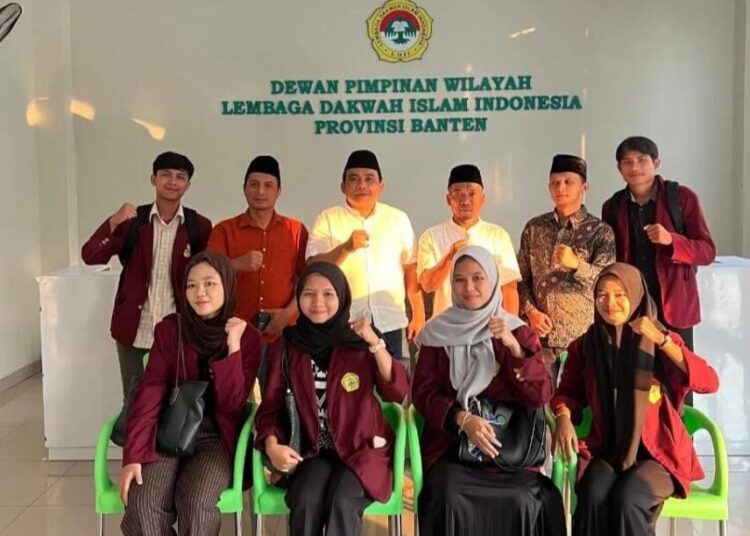 Mahasiswa Untirta Observasi Lapangan LDII Banten Terkait Riset Mengenai Ormas