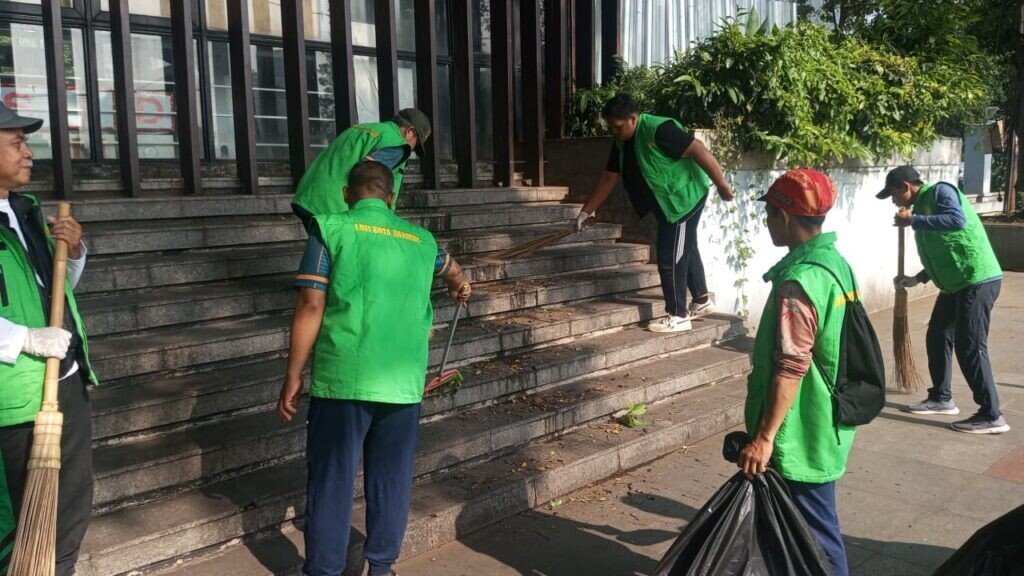 LDII Ikut Beberesih Kota Bandung dalam Peringatan HJKB ke-215
