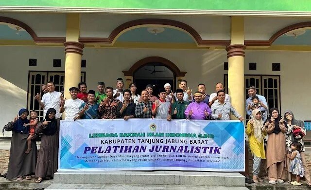 Perkuat Literasi Digital, LDII Tanjung Jabung Barat Helat Pelatihan Jurnalistik