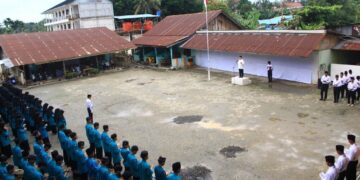 Ratusan Peserta Ikuti Upacara Hari Santri di Ponpes Al Huda