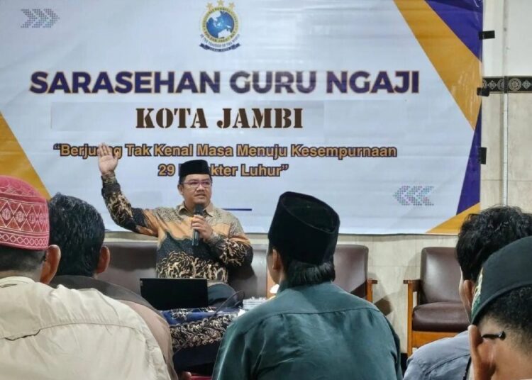 Gelar Sarasehan, LDII Kota Jambi Ajak Guru Mengaji Miliki Pola Pikir Bertumbuh