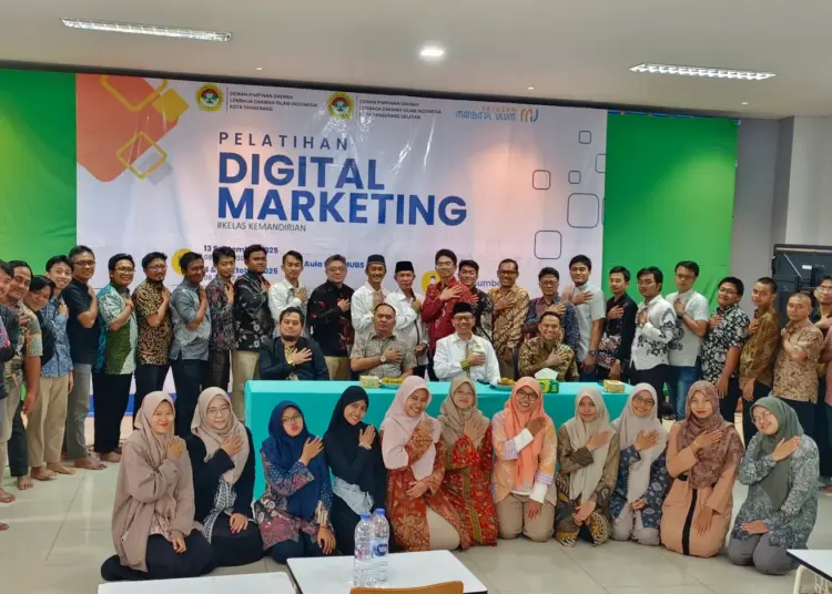 LDII Kota Tangerang dan Tangsel Helat Pelatihan Digital Marketing, Tekankan Konsistensi dan Aksi Nyata