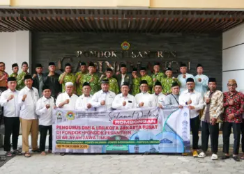 Perkuat Sinergi Manajemen Masjid, DMI Jakarta Pusat Kunjungi Ponpes Gadingmangu