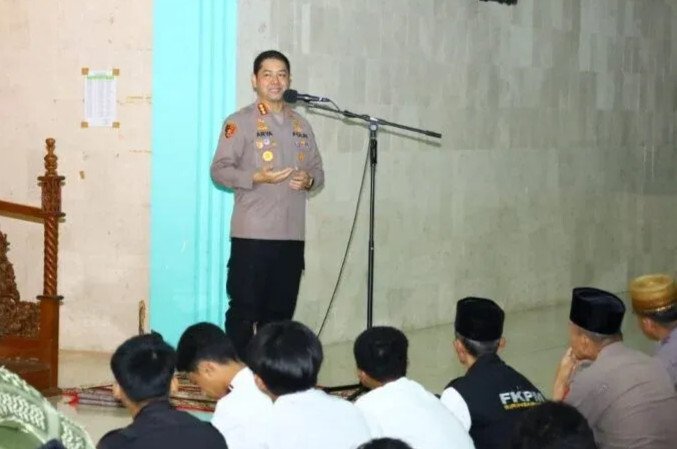 Safari Subuh Kapolrestabes Makassar, Ajak Generasi Muda Jaga Kamtibmas