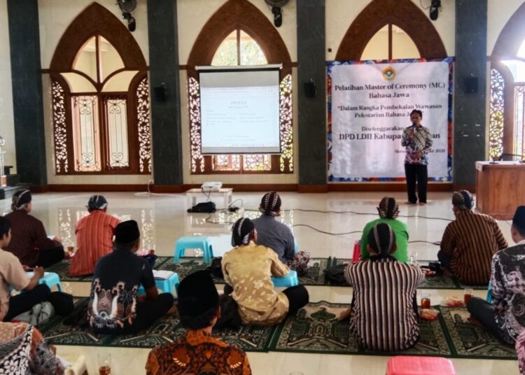 LDII Sleman Gelar Pelatihan MC Bahasa Jawa, Lestarikan Budaya Lokal
