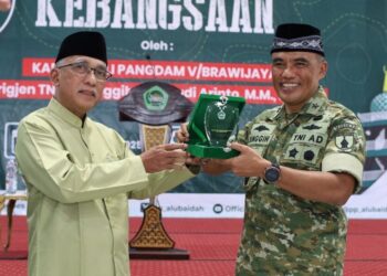 Ponpes Al Ubaidah Kerja Sama dengan Kodam V/Brawijaya Bekali Wawasan Kebangsaan Santri