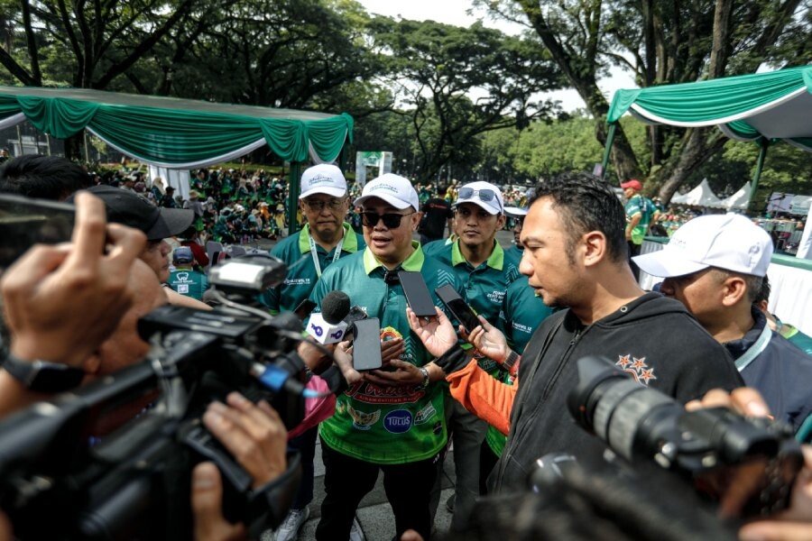 Fun Walk Zero Waste LDII Jabar 2025, Aksi Nyata Dukung Kota Bandung Tanpa Sampah