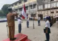 SMA Tri Sukses Boarding School Helat Upacara Peringati Hari Pahlawan