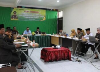 Dukung Keharmonisan Masyarakat, LDII Ikuti Rakor Pakem Kejari Aceh Tengah