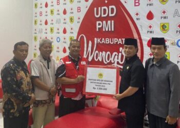 LDII Wonogiri Salurkan Dana Kemanusiaan untuk PMI