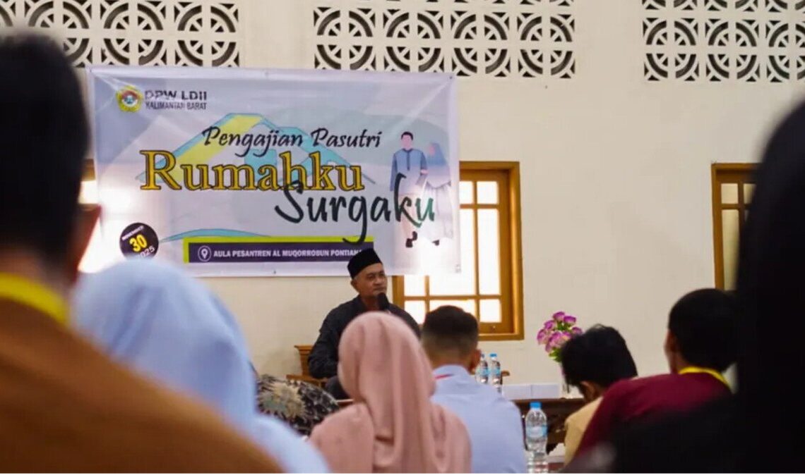 Pengajian Suami-Istri LDII Kalbar Cermati Isu Perceraian Rumah Tangga