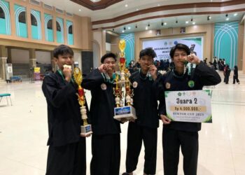Santri Wali Barokah Boarding School Raih 4 Juara Pencak Silat Rektor Cup 2025 UIN Syekh Wasil Kediri