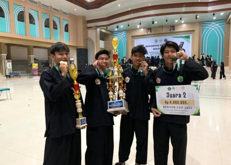 Santri Wali Barokah Boarding School Raih 4 Juara Pencak Silat Rektor Cup 2025 UIN Syekh Wasil Kediri