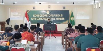 Konsolidasi LDII Jember Tegaskan Soliditas dan Integritas Pengurus Baru