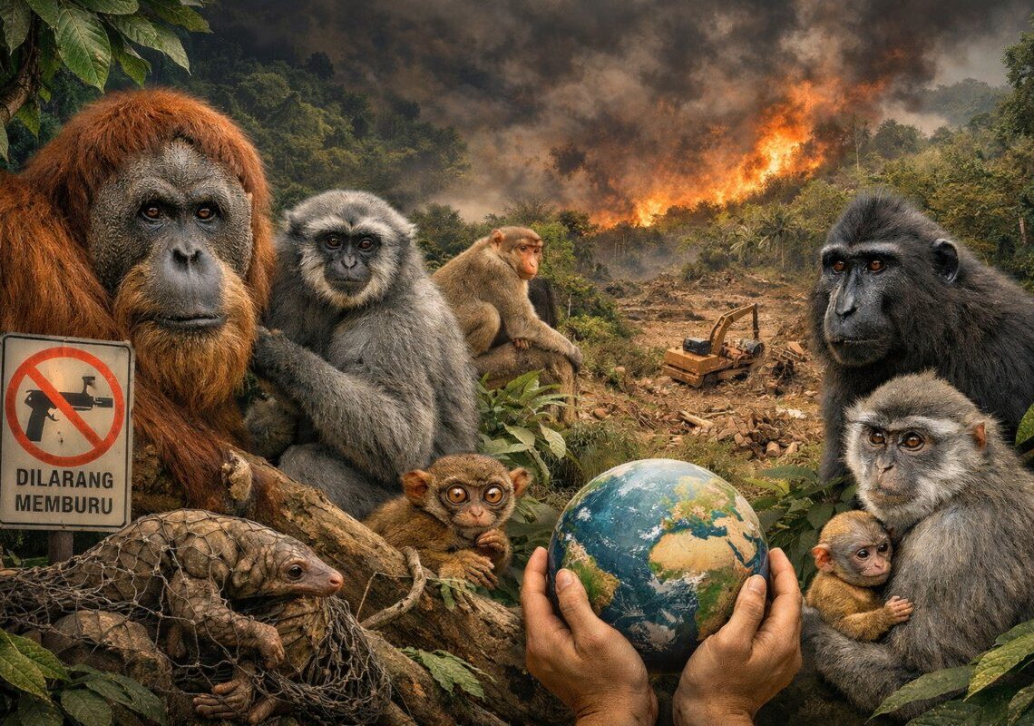 Primata Indonesia Warisan Alam yang Terancam, Tanggung Jawab Kita Bersama