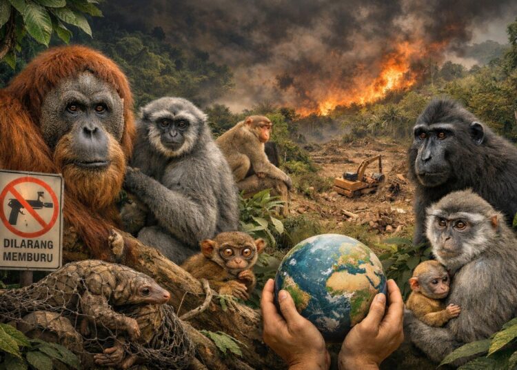 Primata Indonesia Warisan Alam yang Terancam, Tanggung Jawab Kita Bersama